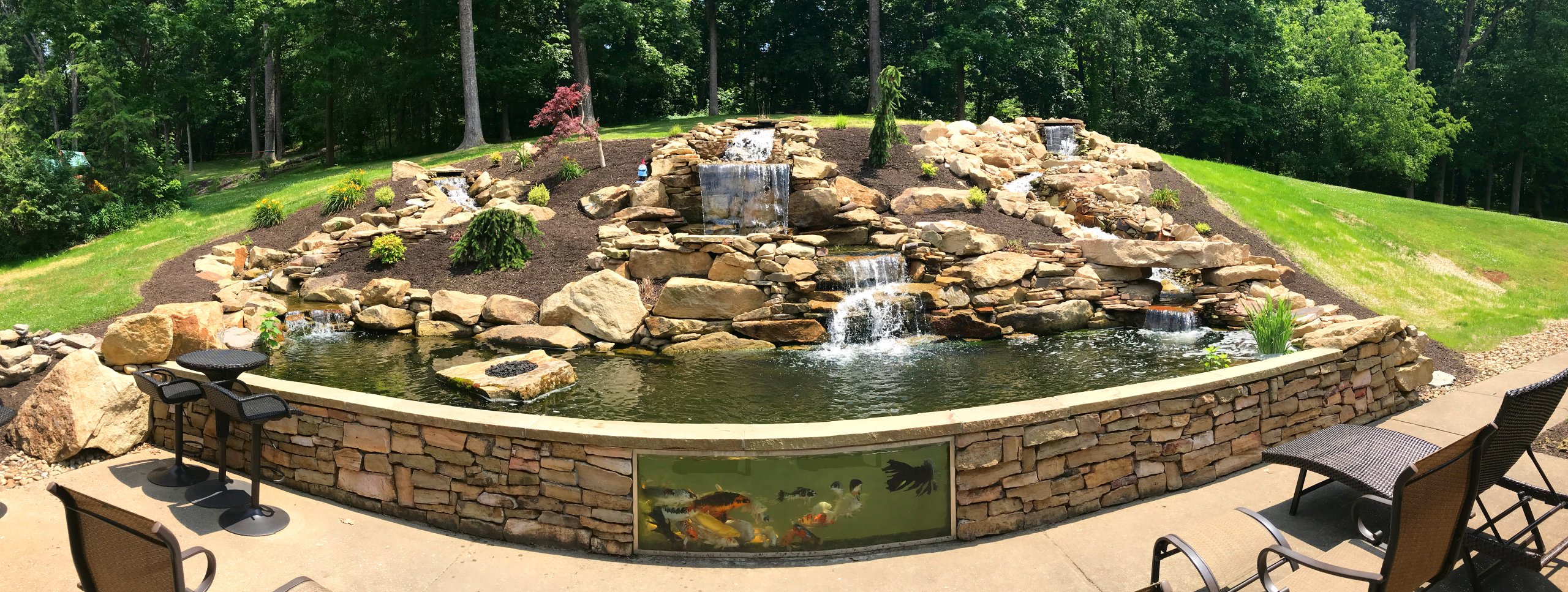 Creating Tranquil Water Features using Great Stuff Pond & Stone